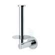 Channel Upright Bathroom Tissue Holder in Chrome