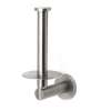 Channel Upright Bathroom Tissue Holder in Satin Nickel