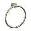 Wall Mounted Towel Ring in Satin Nickel