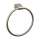 Wall Mounted Towel Ring in Satin Nickel