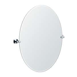 Large Oval Titling Wall Mirror