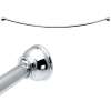 Adjustable Curved Shower Rod in Chrome