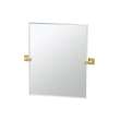 KA-ELE-5 Elevate 5-Piece Bathroom Accessory Kit with Mirror, Brushed Brass