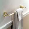 12 Inch Towel Bar in Polished Brass