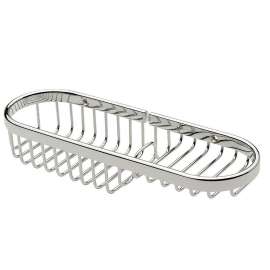 11in Round Shower Basket in Polished Chrome