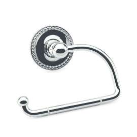 Single Post Toilet Paper Holder in Polished Chrome