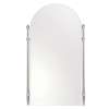 20.4in Arched Mirror in Polished Chrome