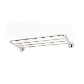 24in Towel Shelf Frame in Polished Nickel