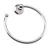 7.1in Towel Ring in Polished Chrome
