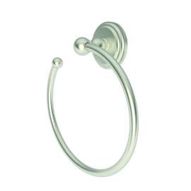 7in Wall Mounted Towel Ring in Satin Nickel