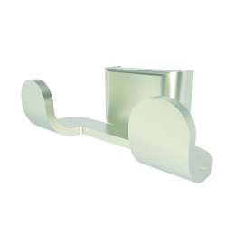 Razor Holder Attachment for Shower Basket in Satin Nickel