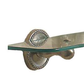 Traditional Shelf Brackets in Satin Nickel