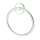 Hotelier 0305/SN Towel Ring in Satin Nickel