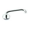 Hotelier 0306/PC Single Post Toilet Paper Holder in Polished Chrome