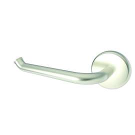Hotelier 0306/SN Single Post Toilet Paper Holder in Satin Nickel