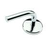 Hotelier 0307/SN Single Post Vertical Toilet Paper Holder in Satin Nickel