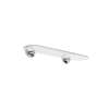 Hotelier 0334T-18/PC 18in Glass Shelf in Polished Chrome