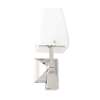 Single Light in Satin Nickel