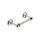 2608/PC Double Post Toilet Paper Holder in Polished Chrome