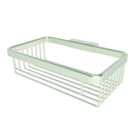 8in W x 2.3in H Wall Mounted Brass in Satin Nickel