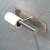 Double Toilet Tissue Holder in Satin Nickel