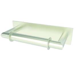 Surface 2808/SN Double Post Toilet Paper Holder in Satin Nickel