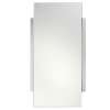 18.3in Rectangular Mirror in Polished Chrome