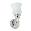 Chelsea 1182-1/PN 1 Light Bathroom Sconce in Polished Nickel