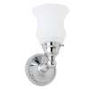 Canterbury 1582-1N/PC 1 Light Bathroom Sconce in Polished Chrome