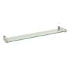 Frame 3018T-24/PC 24in Tempered Replacement Glass Shelf in Polished Chrome