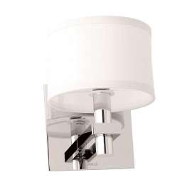 Single Light with Fabric Shade