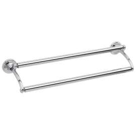 Circe 2722-24/PN 24in Double Towel Bar in Polished Nickel