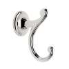 Circle Robe Hook in Polished Nickel