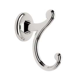 Circle Robe Hook in Polished Nickel