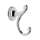 Circle Robe Hook in Polished Nickel