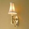 Traditional /Classic 1 Light Up Vanity Light in Polished Nickel