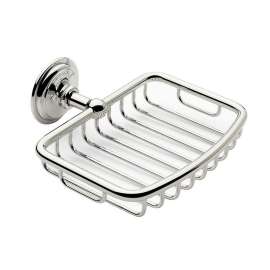 Polished Chrome Soap Basket in Polished Chrome