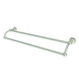 24in Double Towel Bar in Satin Nickel