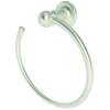 8in Open Towel Ring in Satin Nickel