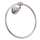 8in Towel Ring in Polished Chrome