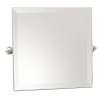20in Square Mirror in Polished Chrome