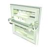 Single Post Recessed Toilet Paper Holder in Polished Nickel