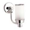 Single Light Pivoting Wall Sconce in Polished Chrome