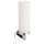 3.5in Wide Rosette Reversible Wall Sconce in Satin Nickel