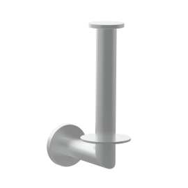 Single Post Spare Tissue Paper Holder in Polished Nickel