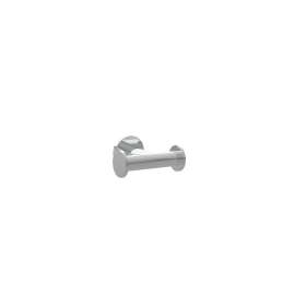 Kubic 4610D/PN Double Hook Robe Hook in Polished Nickel
