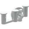 Triple Hook Robe Hook in Polished Nickel