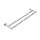 Kubic 4622-24/PC 24in Double Towel Bar in Polished Chrome
