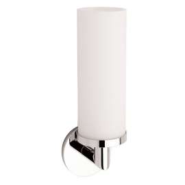 3.5in Wide Rosette Reversible Wall Sconce in Polished Nickel