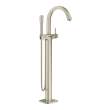 KTR-23318ENA Grandera Floor-Mounted Tub Filler with Rough-in in Brushed Nickel